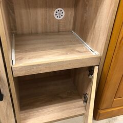 【ジャングルジャングル石津店】マナベインテリア　キッチンボード　76カウンターワゴン　ジオ　幅76㎝　収納家具 新生活 堺市 西区 堺区 石津の画像
