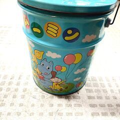カネボウ/Kanebo ペール缶 ムーミン バケツ ブリキ缶 ZUIYOの画像