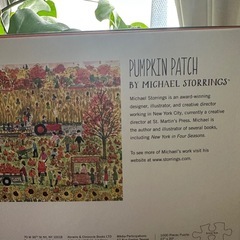 ジグソーパズル 1000ピース かわいい 海外 秋仕様 の画像