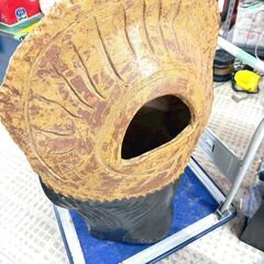 信楽焼 置物 狸 縁起物 オブジェ インテリア 特大サイズの画像