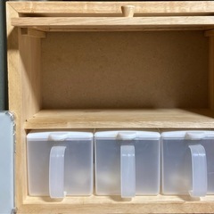 【ニトリ】木製調味料ラックの画像