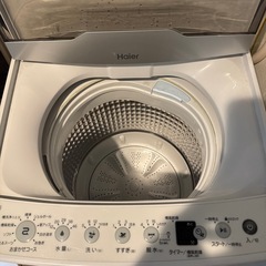 洗濯機　Haier　の画像