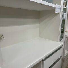 ★リユースのサカイ高崎店★TJ13253 (株)松田家具 レンジボード 白 H198×D48.5×W88.5 クリーニング済みの画像