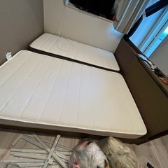 ニトリ セミダブル マットレス の画像
