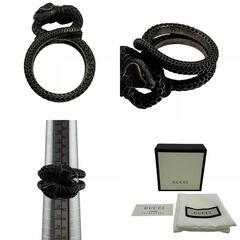 グッチ GUCCI リング・指輪 ガーデン スネーク ジュエリー 蛇 59 577294 シルバーの画像