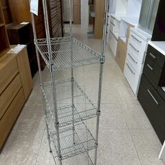 ★リユースのサカイ高崎店★TJ13256  スチールラック  H131×D25×W45 クリーニング済みの画像