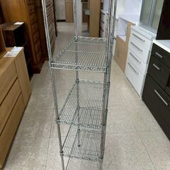 ★リユースのサカイ高崎店★TJ13256  スチールラック  H131×D25×W45 クリーニング済みの画像