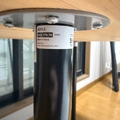 5台 まとめて　デスク IKEA脚+コーナン天板（天板ニスずみ済み）の画像