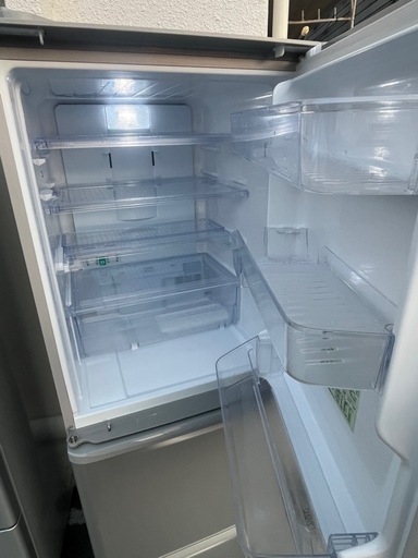 冷蔵庫シャープ2022年350L 3ドア 左右開き仙台市内無料配達