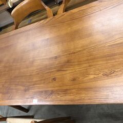 【ジャングルジャングル石津店】タンスのゲン　ダイニングセット　4人用セット　天然木　　堺市 西区 東区 北区 南区 堺区 石津の画像