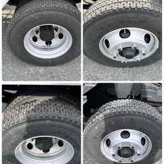 いすゞ　フォワード　ダンプ　4トン　群馬県　メッキ付　L ゲート　H27の画像