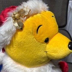 クリスマス　クマのフウさん　ぬいぐるみの画像