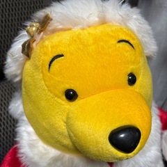 クリスマス　クマのフウさん　ぬいぐるみの画像