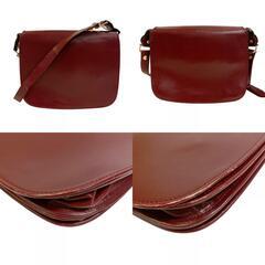 カルティエ CARTIER ショルダーバッグ マストライン フラップ ボルドーの画像