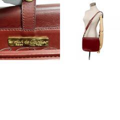 カルティエ CARTIER ショルダーバッグ マストライン フラップ ボルドーの画像