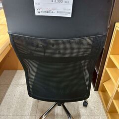 ★リユースのサカイ高崎店★TJ13262  椅子 黒 H46.5×D47.5×W46 クリーニング済みの画像