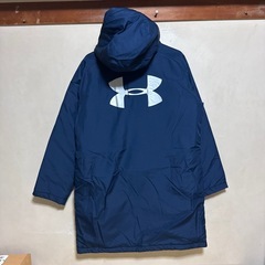 子供服 160cm アンダーアーマー ベンチコート YXLの画像