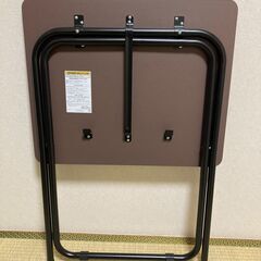 【再投稿】ナカバヤシ 折りたたみデスク 幅60 NFD-6050DMの画像