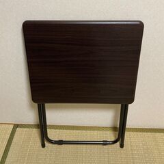 【再投稿】ナカバヤシ 折りたたみデスク 幅60 NFD-6050DMの画像