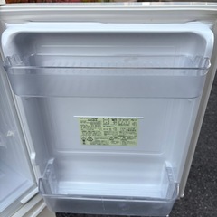 配送🉑【2016年製】シャープノンフロン冷凍冷蔵庫SJ-D14B-Wの画像