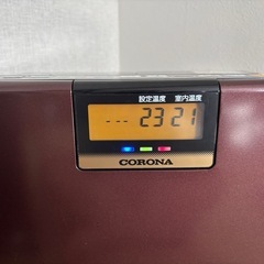 【美品】CORONA 石油ファンヒーター ダークブラウン　FH-VX3617BYの画像