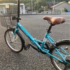 20インチ　折りたたみ自転車　美品　ギア付き　フォルクスワーゲンの画像