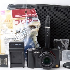 S数約1050回！Panasonic LUMIX LX5★スマホ転送★美品  1ヶ月動作補償あり！ 安心のゆうパック代引き発送！ 送料、代引き手数料無料！の画像