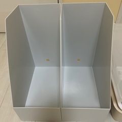 【新品】無印良品 再生ポリプロピレン入りファイルボックスの画像
