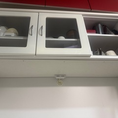 食器棚（上下分割可）アウトレット品の画像