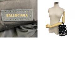 バレンシアガ BALENCIAGA ショルダーバッグ ウィールXS  2WAYバッグ ドローストリングバケット ブラックの画像