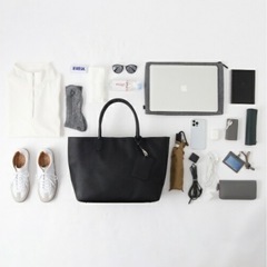 【新品未使用】tk.TAKEO KIKUCHI トートバッグ レザー レディース メンズ　②の画像