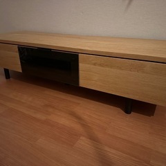 ニトリ　テレビ台(ローボードエトナ140LB LBR)の画像