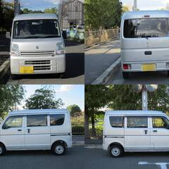 車検２年付き　エブリイ　バン　最新型　現行型　DA17V　10万キロ　走行小　軽バン　配達　配送　軽貨物　低燃費の画像