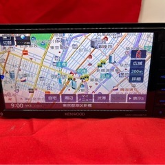 ⭐︎美品⭐︎KENWOOD 2024春地図　MDV-D504BTW 新品バックカメラの画像