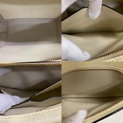 ヴァレクストラ Valextra ショルダーバッグ セリエエッセミニ 2way ハンドバッグ ホワイトの画像