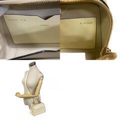 ヴァレクストラ Valextra ショルダーバッグ セリエエッセミニ 2way ハンドバッグ ホワイトの画像