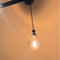 イケアIKEA ペンダントライト　LED電球　ケーブル　イェルビー　モールナイトの画像