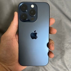 iPhone 15 pro 256GB ブルーチタニウム SIMフリーの画像