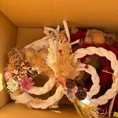 しめ縄とクリスマス
リース🌿の画像