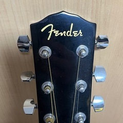 Fender ギター+スタンドセット　フェンダー　アコースティックギターの画像