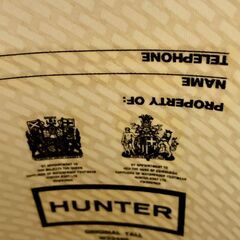 HUNTER 長靴 黒　サイズ23の画像