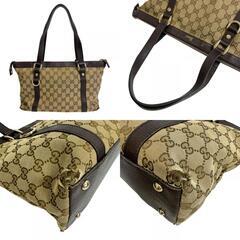 グッチ GUCCI トートバッグ GG柄 アビー 141470 ブラウンの画像