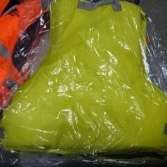 ライフジャケット新品２点 ビーチサンダル２点の画像