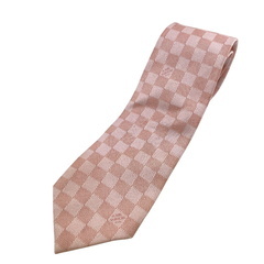 ルイヴィトン LOUIS VUITTON ネクタイ ダミエ ピンクの画像