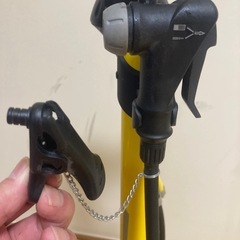 スポーツバイク用空気入れの画像