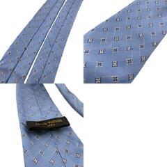 ルイヴィトン LOUIS VUITTON ネクタイ スターブロッサム ブルーの画像