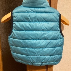 ⑨美品　ダウンベスト　95cmの画像