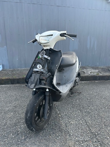 アドレスV125 書類、鍵あり 部品取り  観てのとおり！ 10日の18時以降引き取り限定