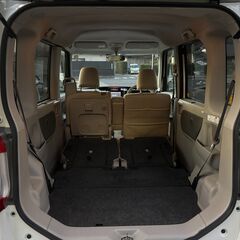 【総額コミコミ】広島発プライムゲート25年タントXSA　パールホワイト　ワンオーナー　純正８インチナビ　バックカメラ　フルセグテレビ　ステアリングリモコン　両側パワースライドドア　スマートアシスト　スマートキー　プライバシーガラス　タイミングチェーン　修復歴無し　ディーラー系オートオークション仕入　軽自動車　軽スライド　格安の画像