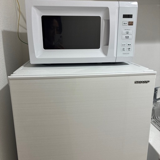 【美品】冷蔵庫、電子レンジ